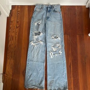 Zara wide leg size 2 jeans